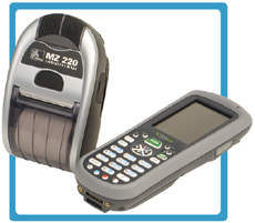Мобильный принтер Zebra MZ 220 | Брэнд Селект
